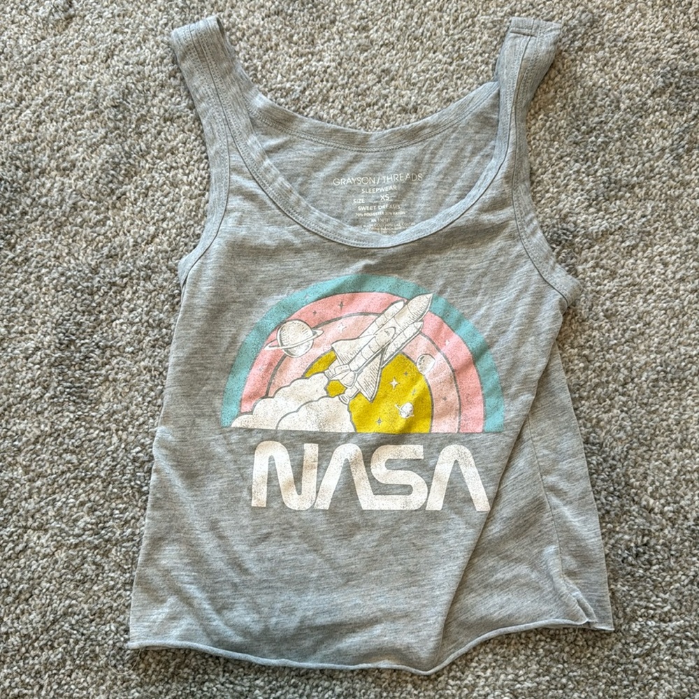 NASA tank size xs
